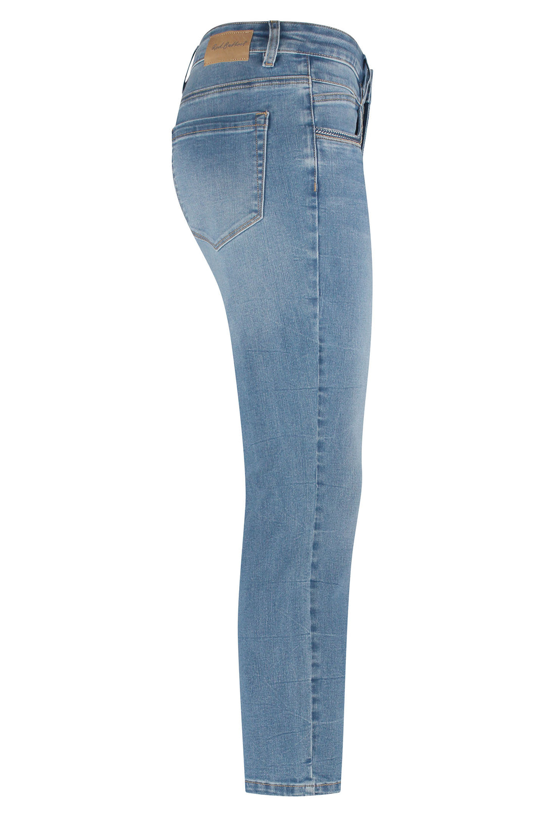 Red Button Sissy Jeans Beads & Embroidery Stone Used Blue SRB4442 - Olivia Grace Fashion