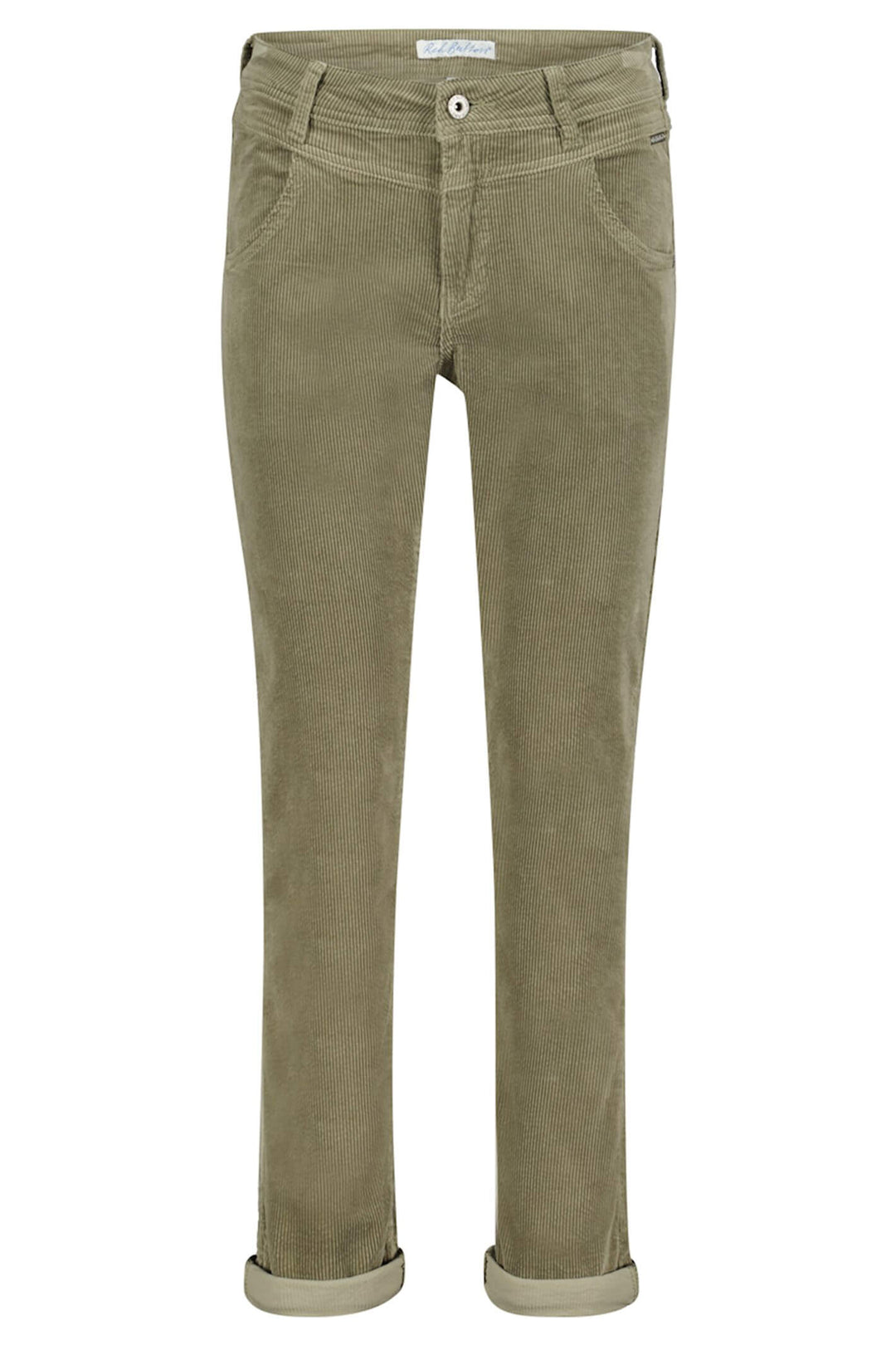 Red Button SRB4084 Sienna Sage Green Corduroy Trousers - Olivia Grace Fashion