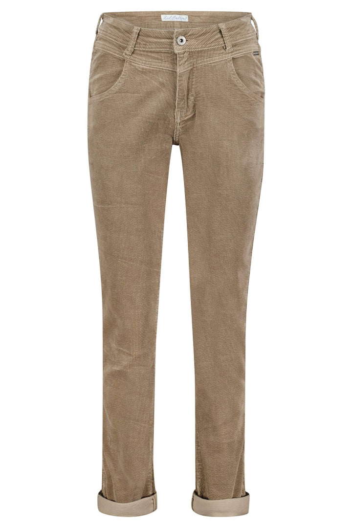 Red Button SRB4084 Sienna Taupe Corduroy Trousers - Olivia Grace Fashion