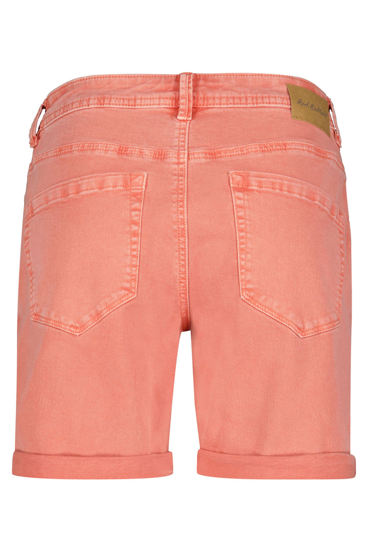 Red Button SRB4229 Bibette Flamingo Pink Denim Shorts - Olivia Grace Fashion