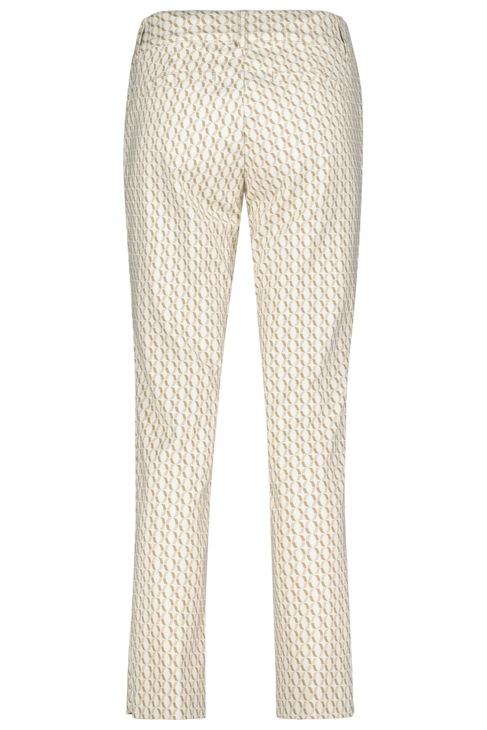 Red Button SRB4248 Diana Pearl Cream Multi Fancy Circle Trousers - Olivia Grace Fashion