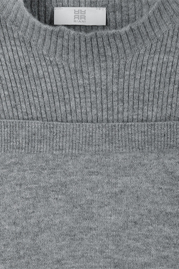 Riani Women's Jumper Silver Stone Grey 477020-8282-912 - Olivia Grace Fashion