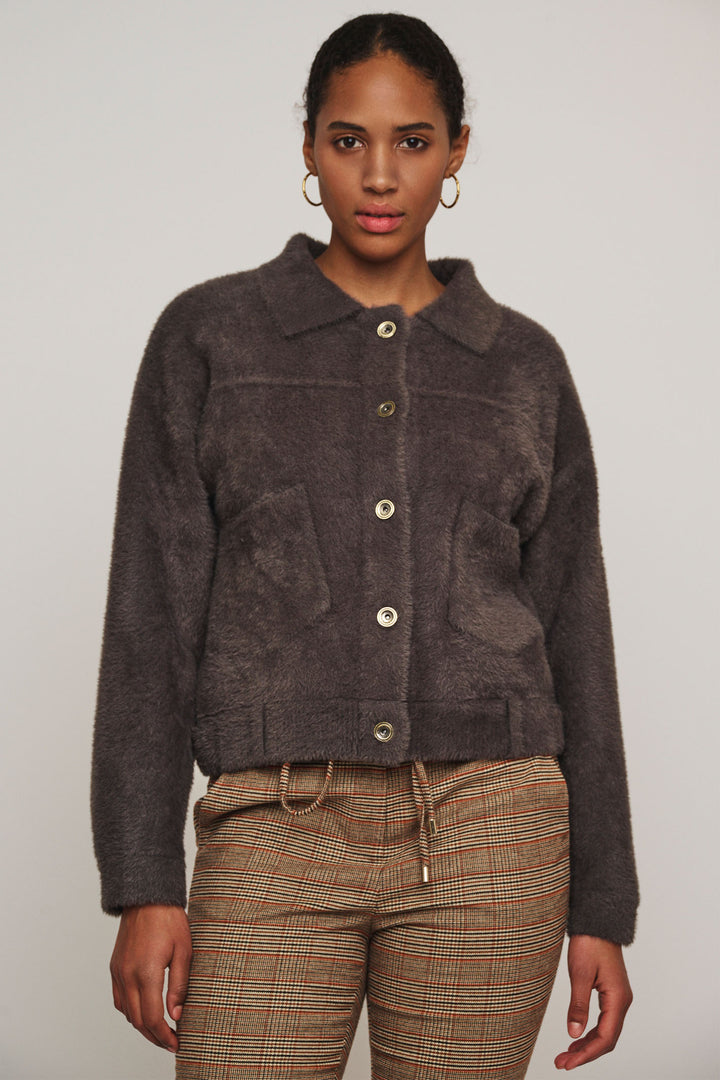 Rino & Pelle Box Jacket Night Forest Bubbly 5002412 - Olivia Grace Fashion