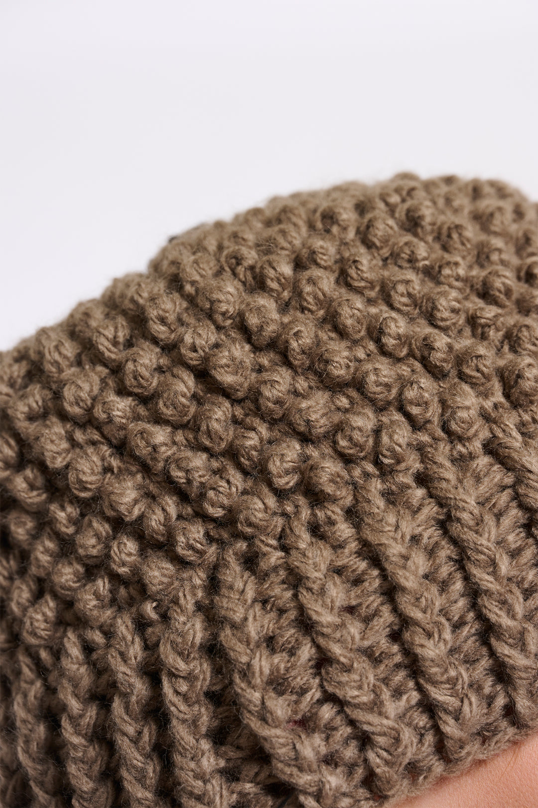 Rino & Pelle Kevina Toffee Brown Knitted Hat - Olivia Grace Fashion