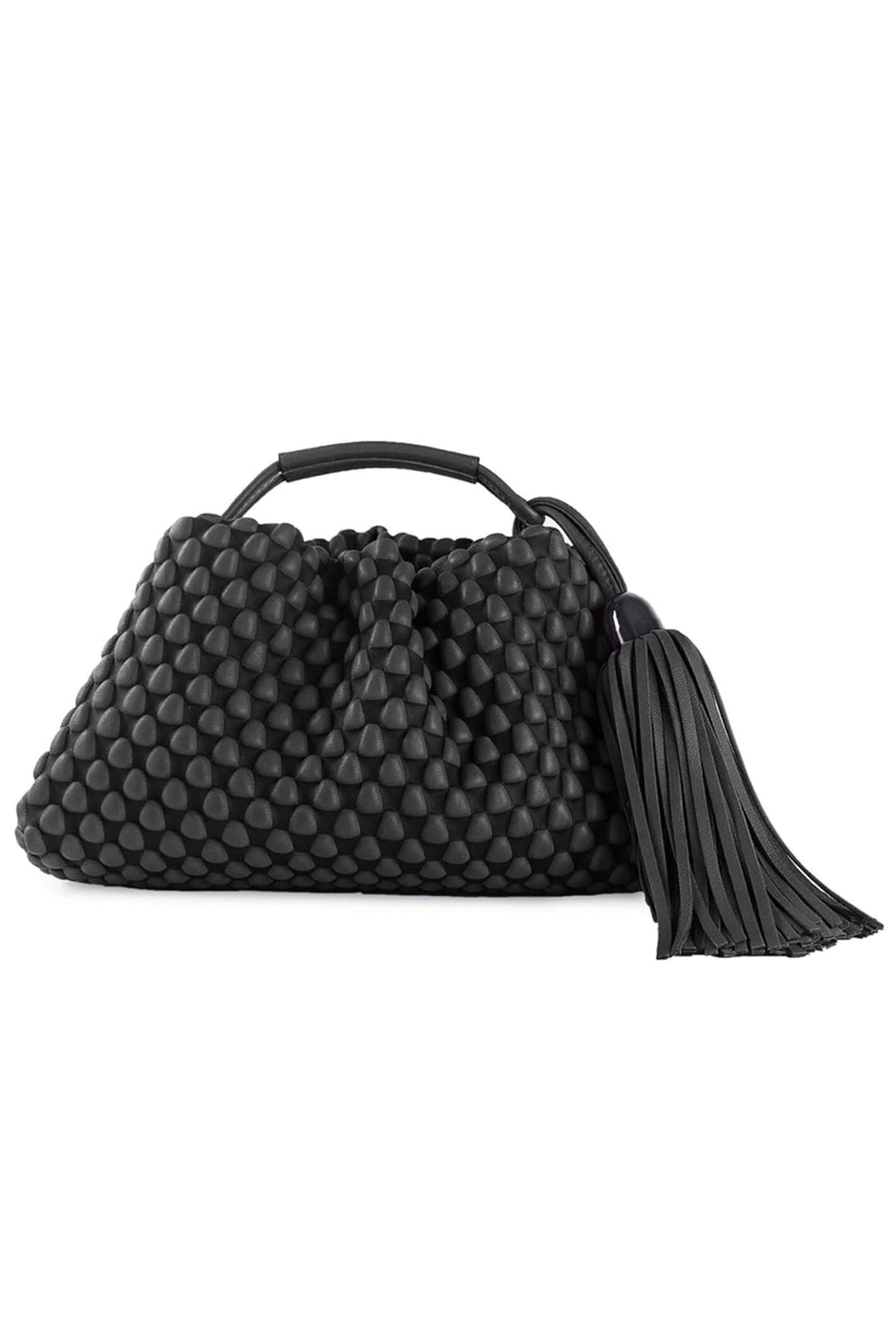 Tissa Fontaneda B80 Tango Nappa Leather Black Bubble Bag - Olivia Grace Fashion