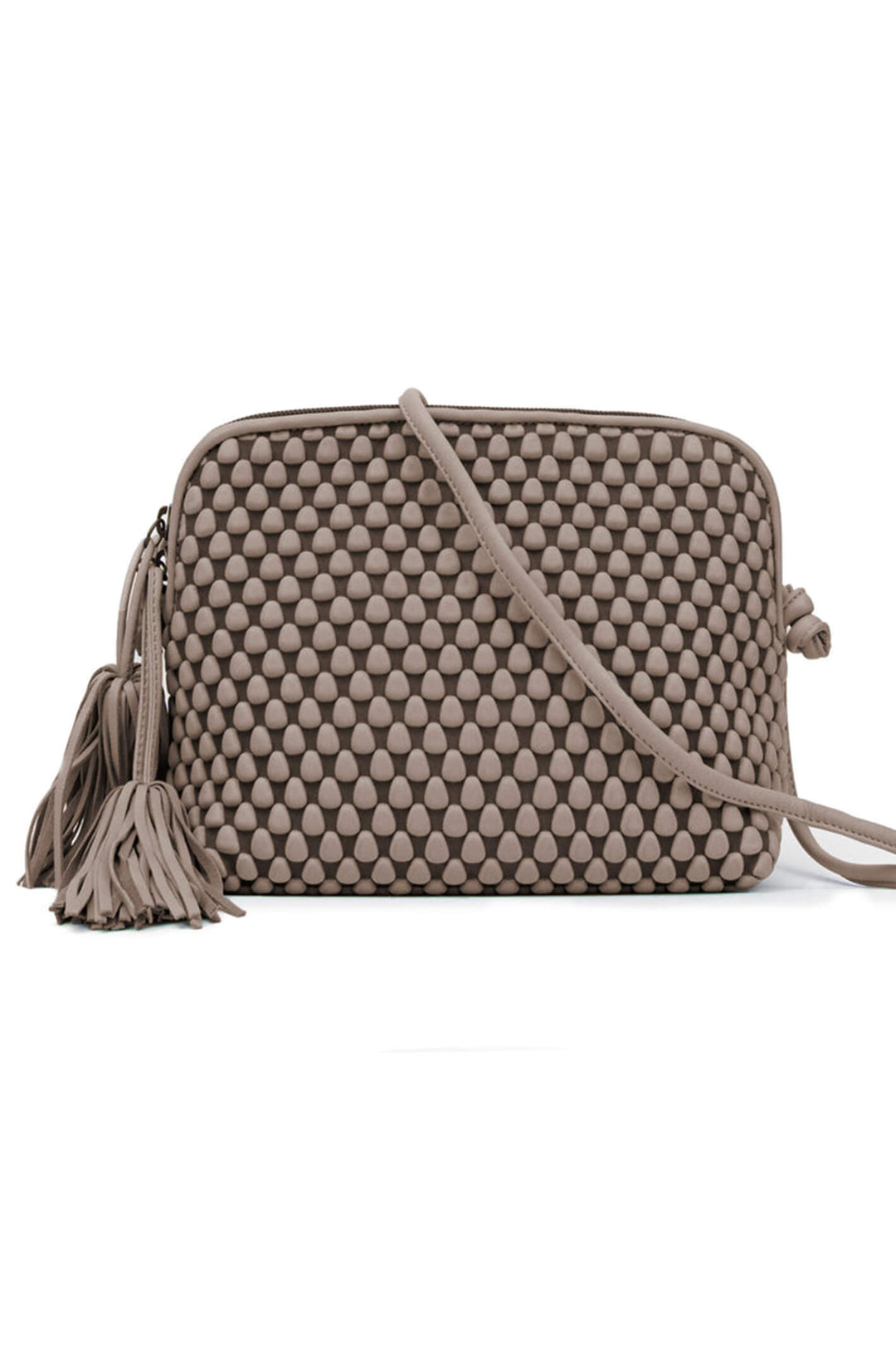 Tissa Fontaneda H03L Gizmo Large Ash Grey Crossbody Bag - Olivia Grace Fashion