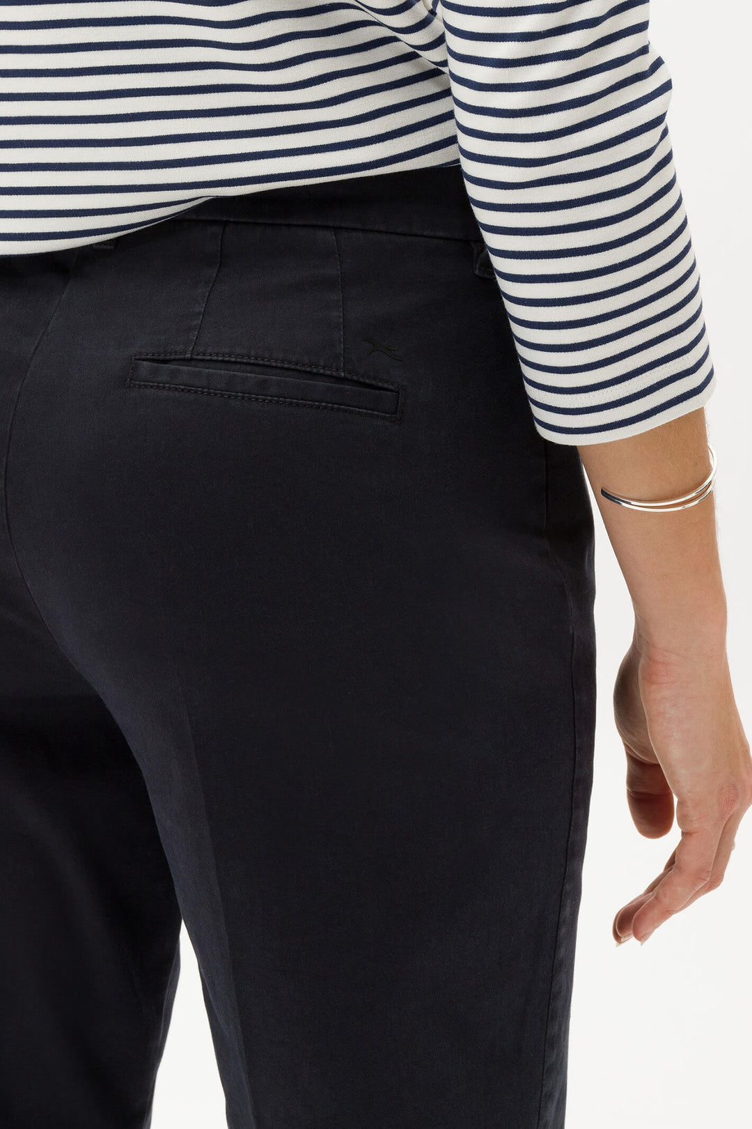 Brax Mara S 72-1458-21 Perma Blue Trousers - Olivia Grace Fashion