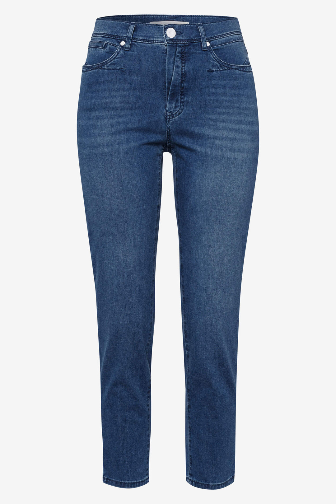 Brax Mary S 71-7558-25 Used Regular Blue Denim Jeans - Olivia Grace Fashion