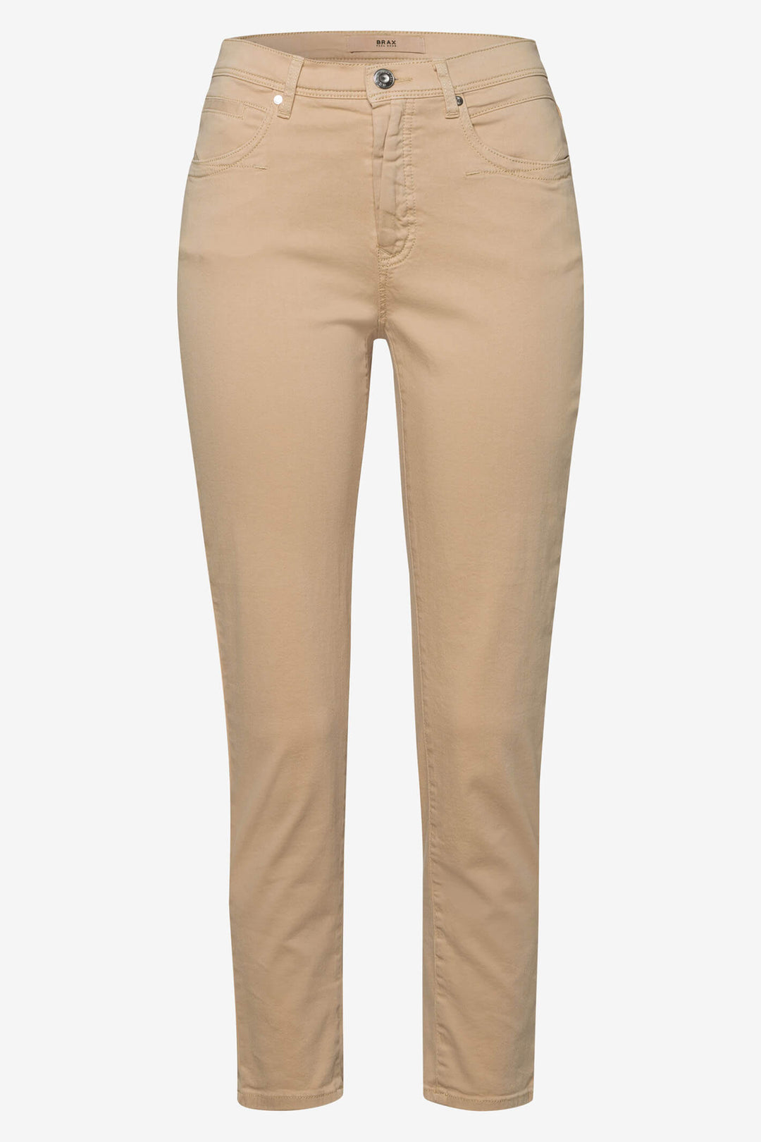 Brax Mary S 71-7558-55 Bast Sand Denim Jeans - Olivia Grace Fashion