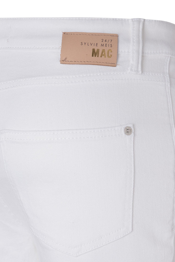 MAC Mel 2620-90-0389L D010 White Denim Jeans - Olivia Grace Fashion