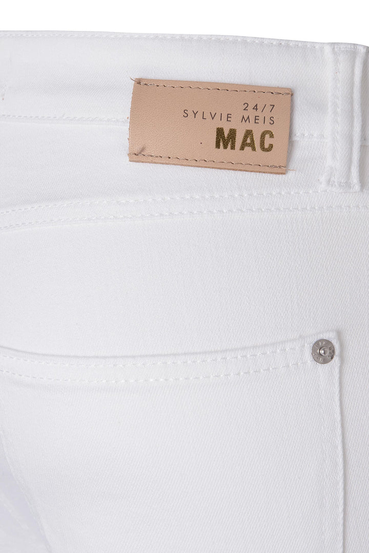 MAC Mel 2620-90-0389L D010 White Denim Jeans - Olivia Grace Fashion