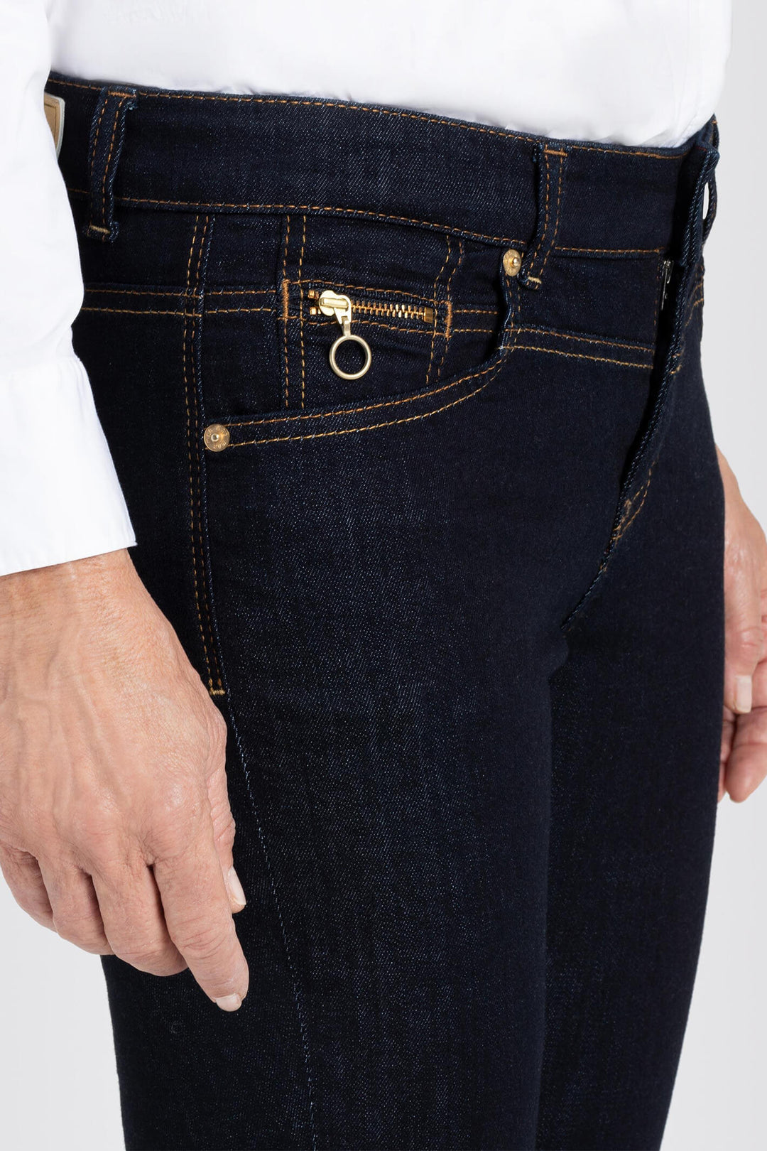 MAC Rich Slim Chic 5755 0389L D683 Fashion Rinsed Jeans - Olivia Grace Fashion