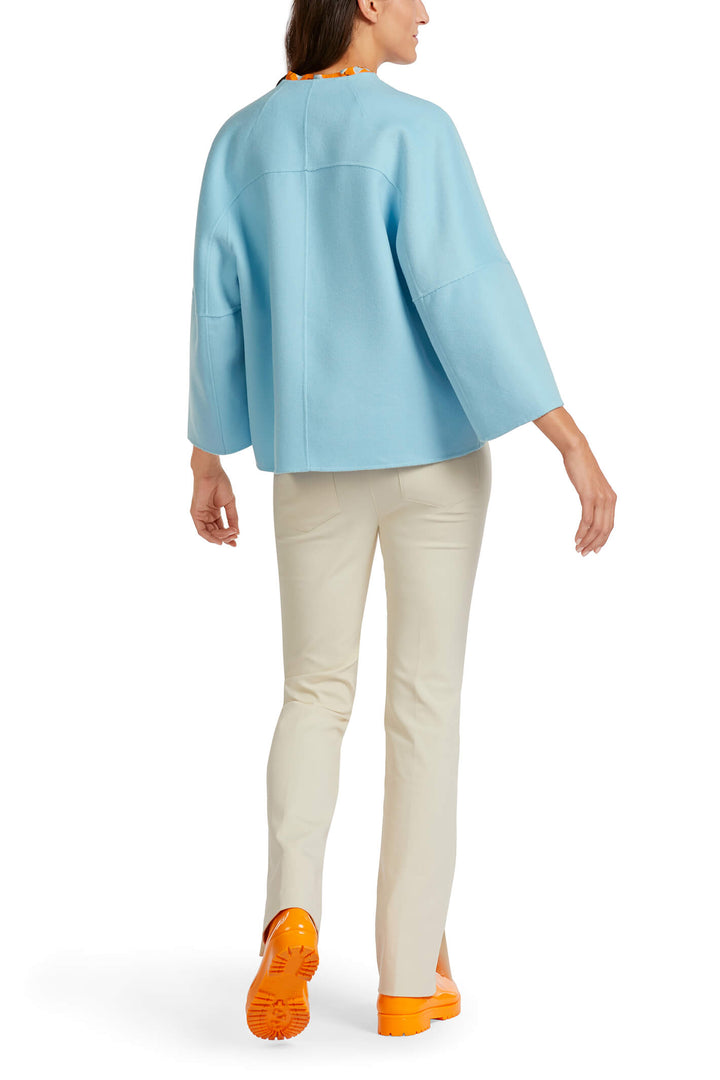 Marc Cain Collection UC 12.06 W33 Atmospheric Blue Jacket - Olivia Grace Fashion
