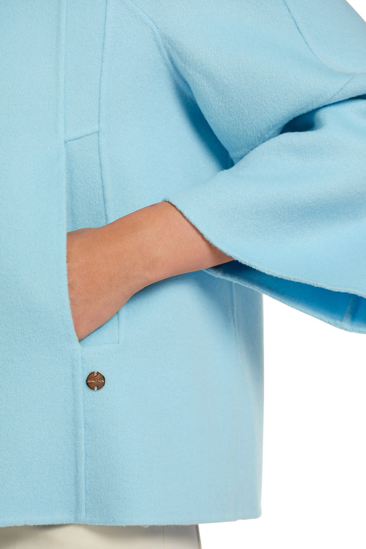 Marc Cain Collection UC 12.06 W33 Atmospheric Blue Jacket - Olivia Grace Fashion