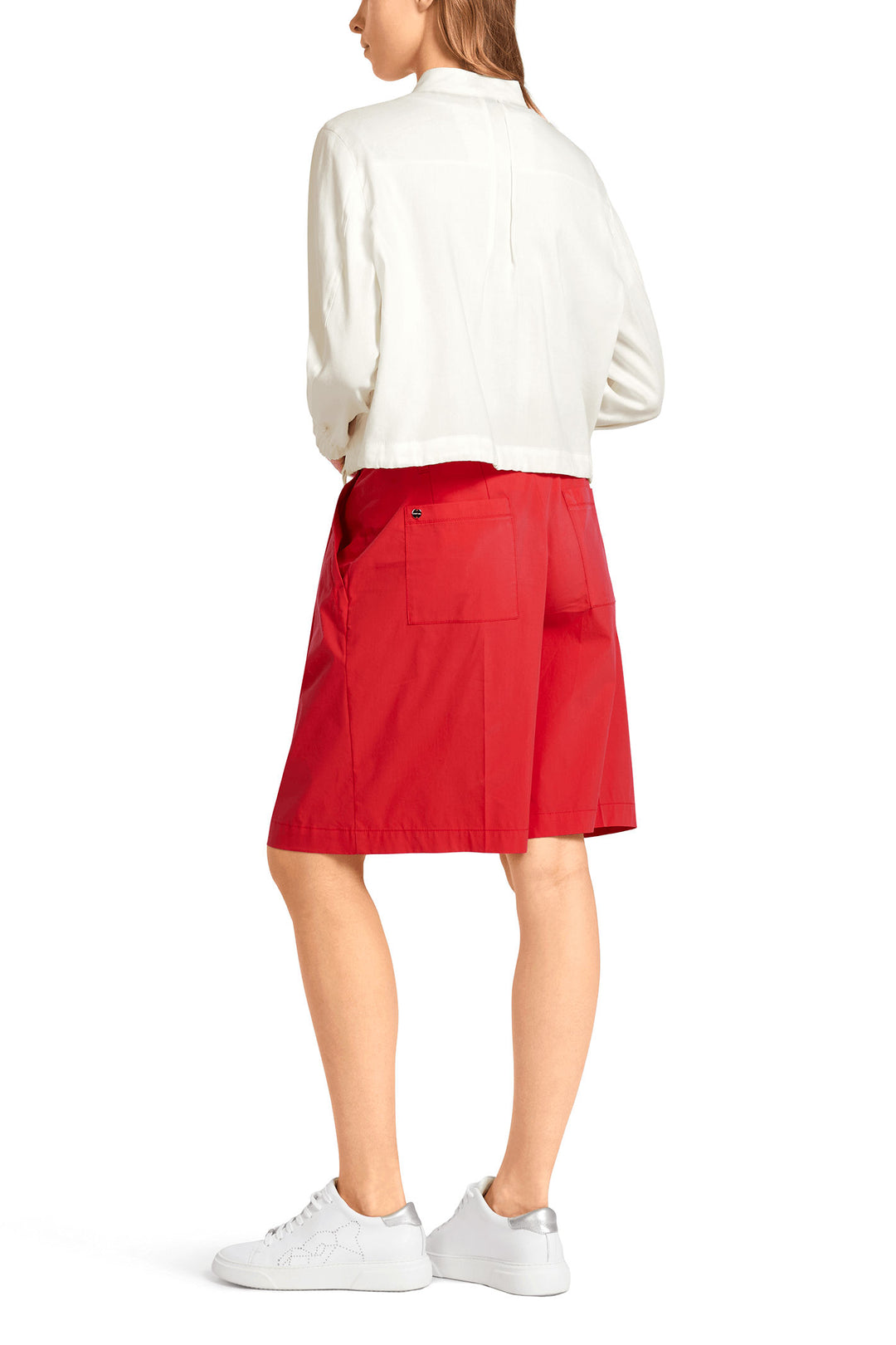 Marc Cain Collection UC 31.24 W47 Off White Jacket - Olivia Grace Fashion
