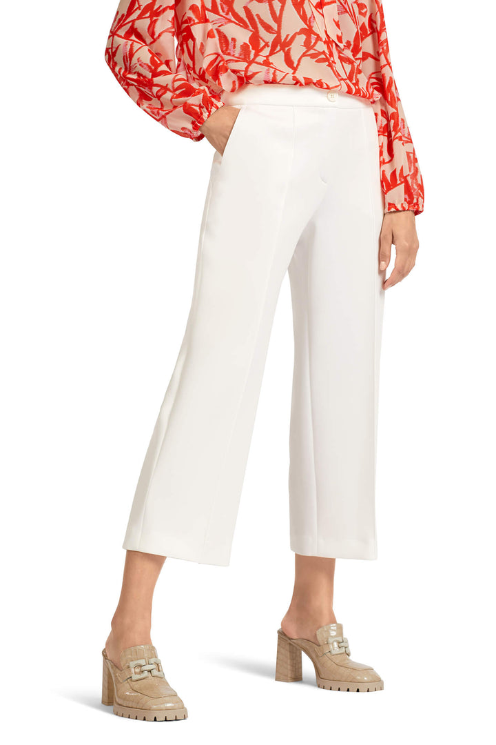 Marc Cain Collection UC 81.30 J23 Off White Trousers - Olivia Grace Fashion