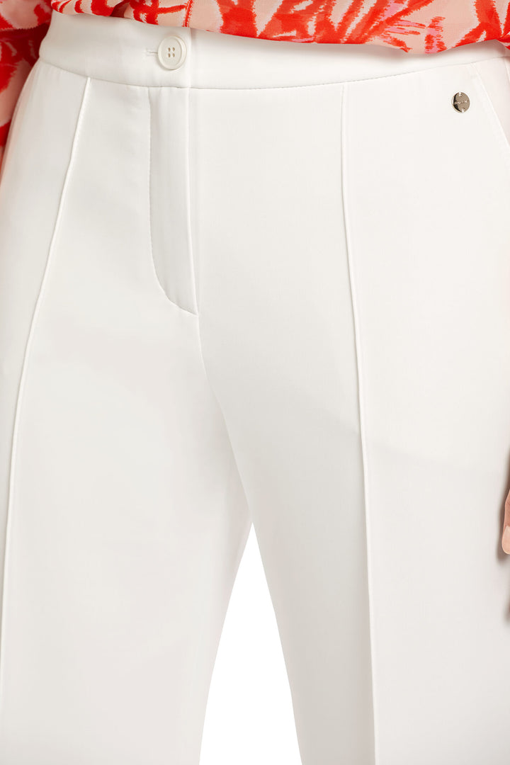 Marc Cain Collection UC 81.30 J23 Off White Trousers - Olivia Grace Fashion