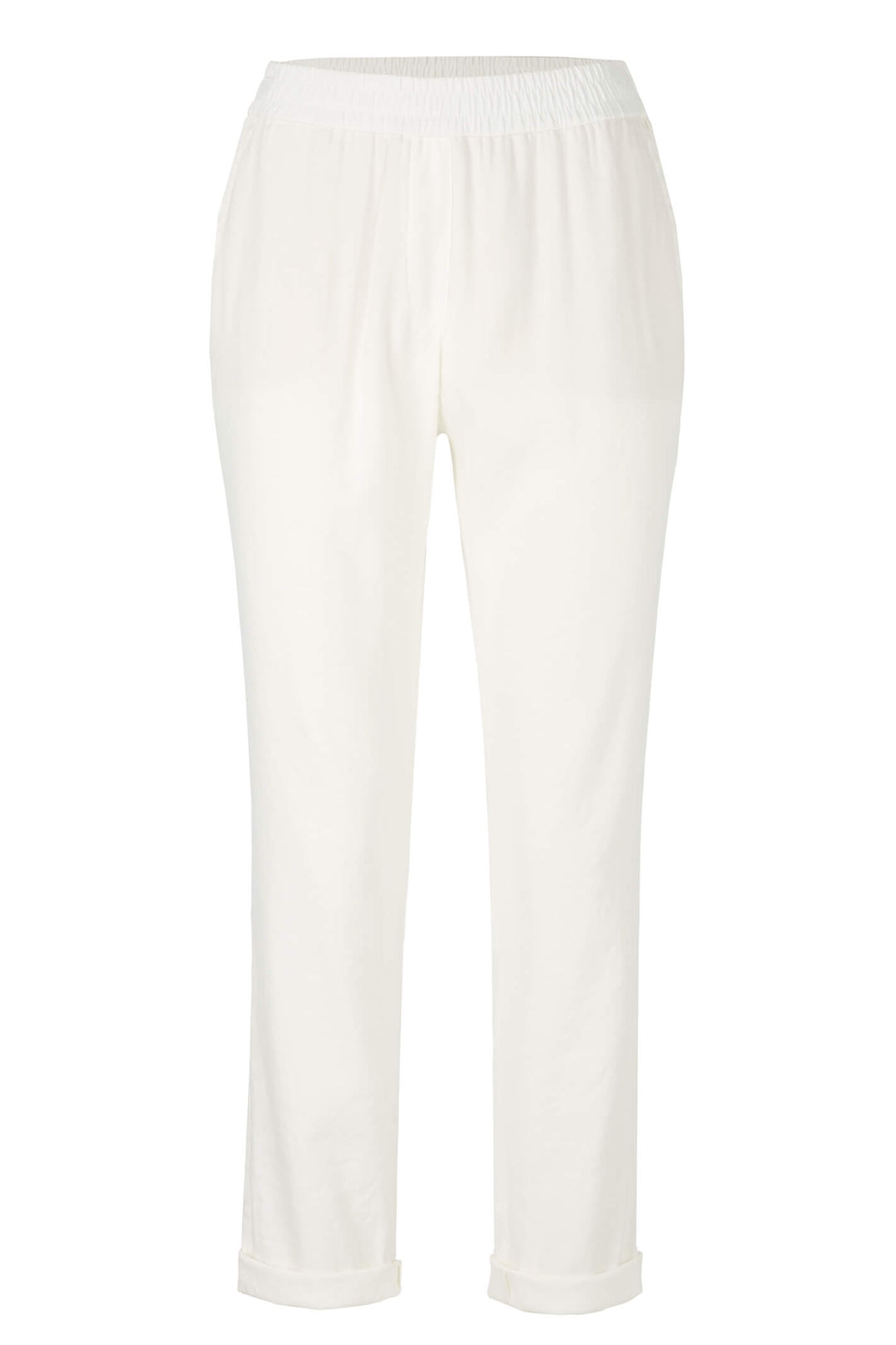Marc Cain Collection UC 81.59 W47 White Trousers - Olivia Grace Fashion