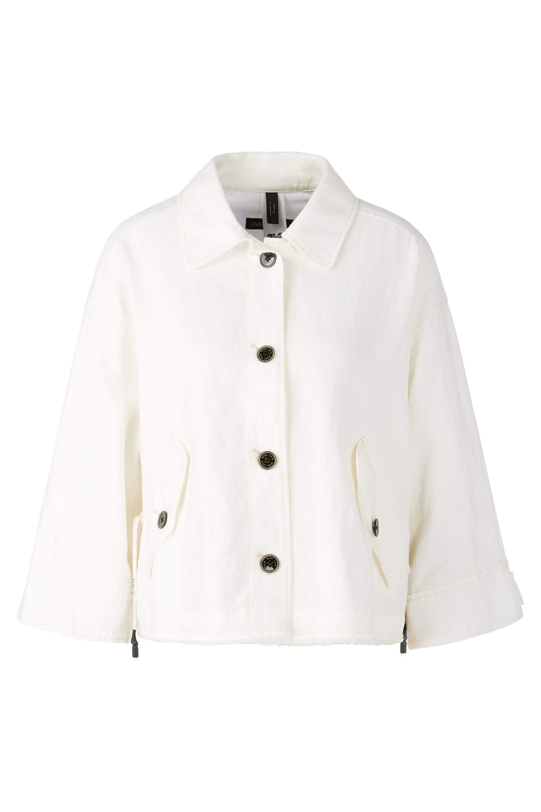 Marc Cain Sports US 31.20 W51 Off White Shirt Jacket - Olivia Grace Fashion