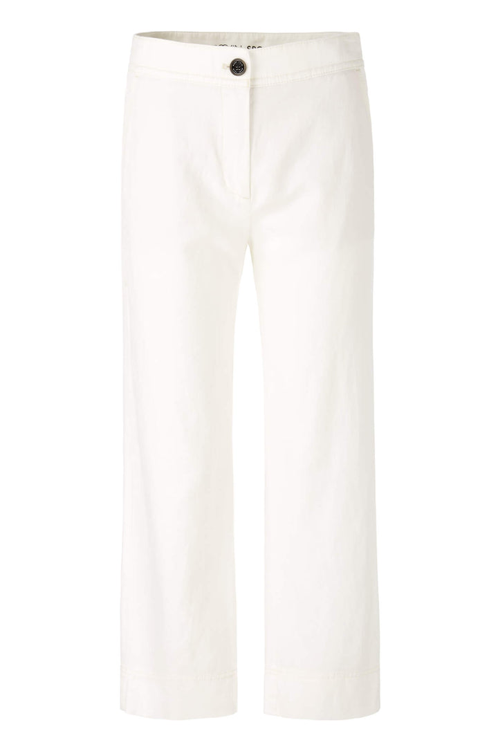 Marc Cain Sports US 81.13 W51 Off White Trousers - Olivia Grace Fashion