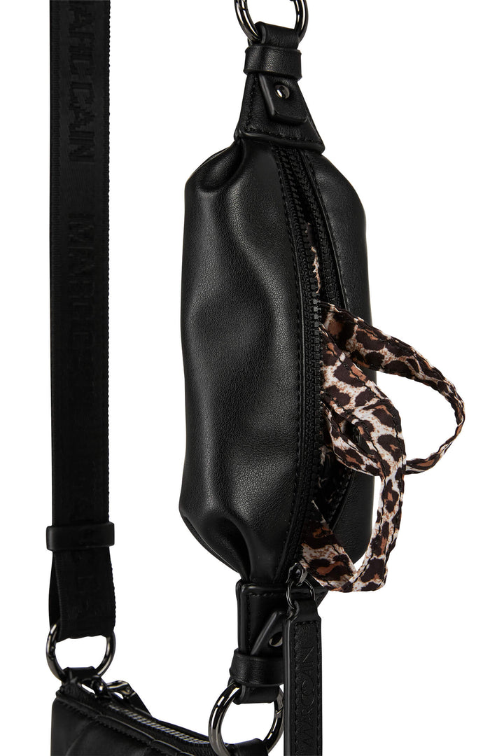 Marc Cain UB TM.02 Z03 Black Crossbody Bag With Shopper - Olivia Grace Fashion