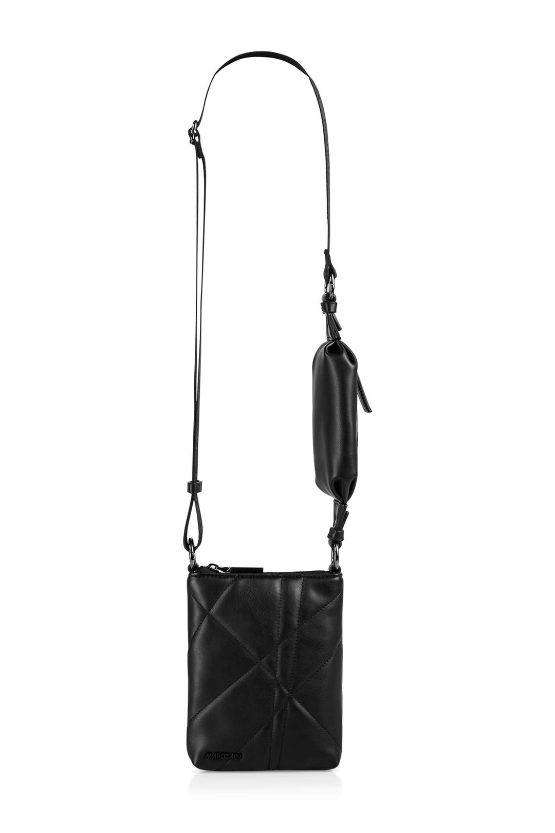 Marc Cain UB TM.02 Z03 Black Crossbody Bag With Shopper - Olivia Grace Fashion