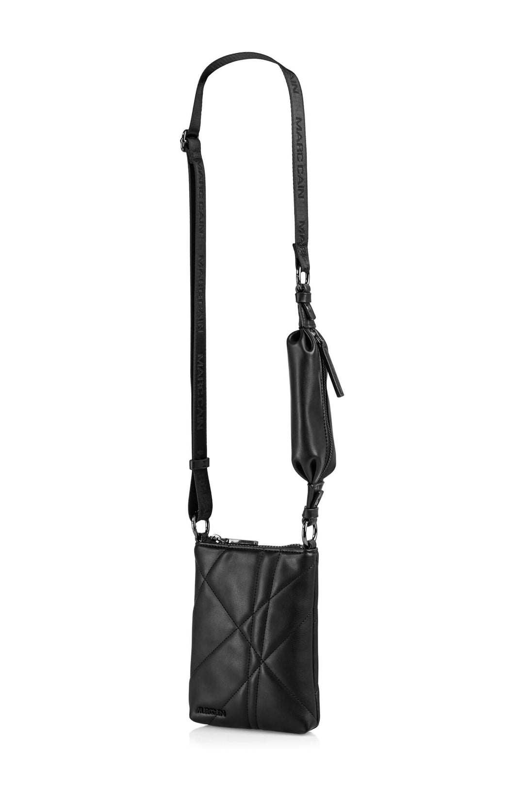 Marc Cain UB TM.02 Z03 Black Crossbody Bag With Shopper - Olivia Grace Fashion