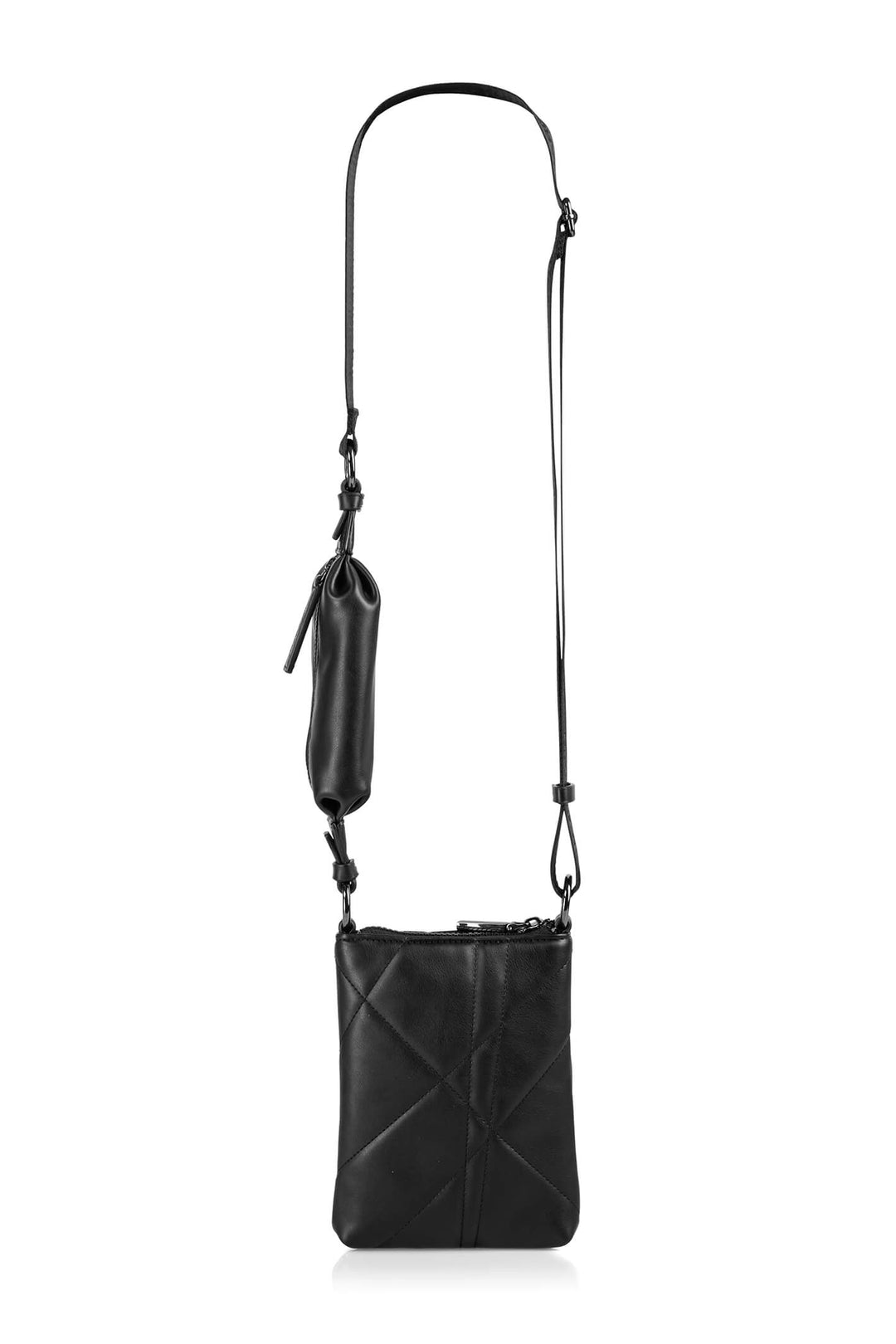 Marc Cain UB TM.02 Z03 Black Crossbody Bag With Shopper - Olivia Grace Fashion