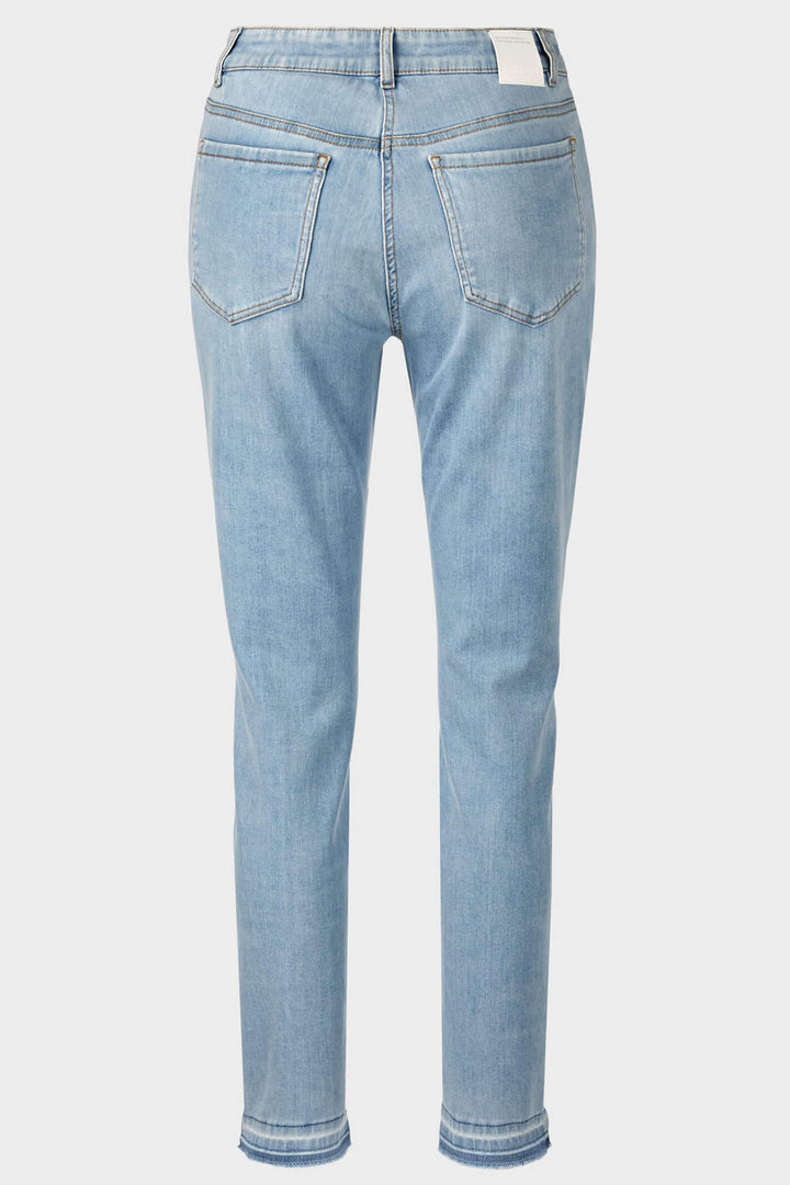 Marc Cain UP 82.03 D51 Blue Vintage Look Jeans - Olivia Grace Fashion