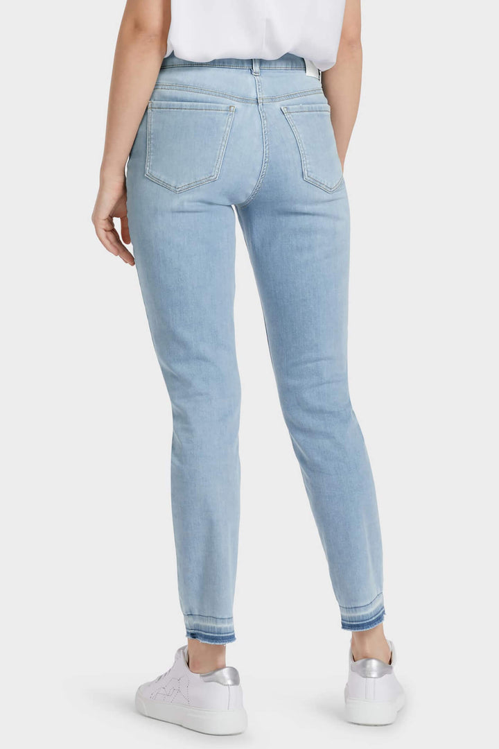 Marc Cain UP 82.03 D51 Blue Vintage Look Jeans - Olivia Grace Fashion