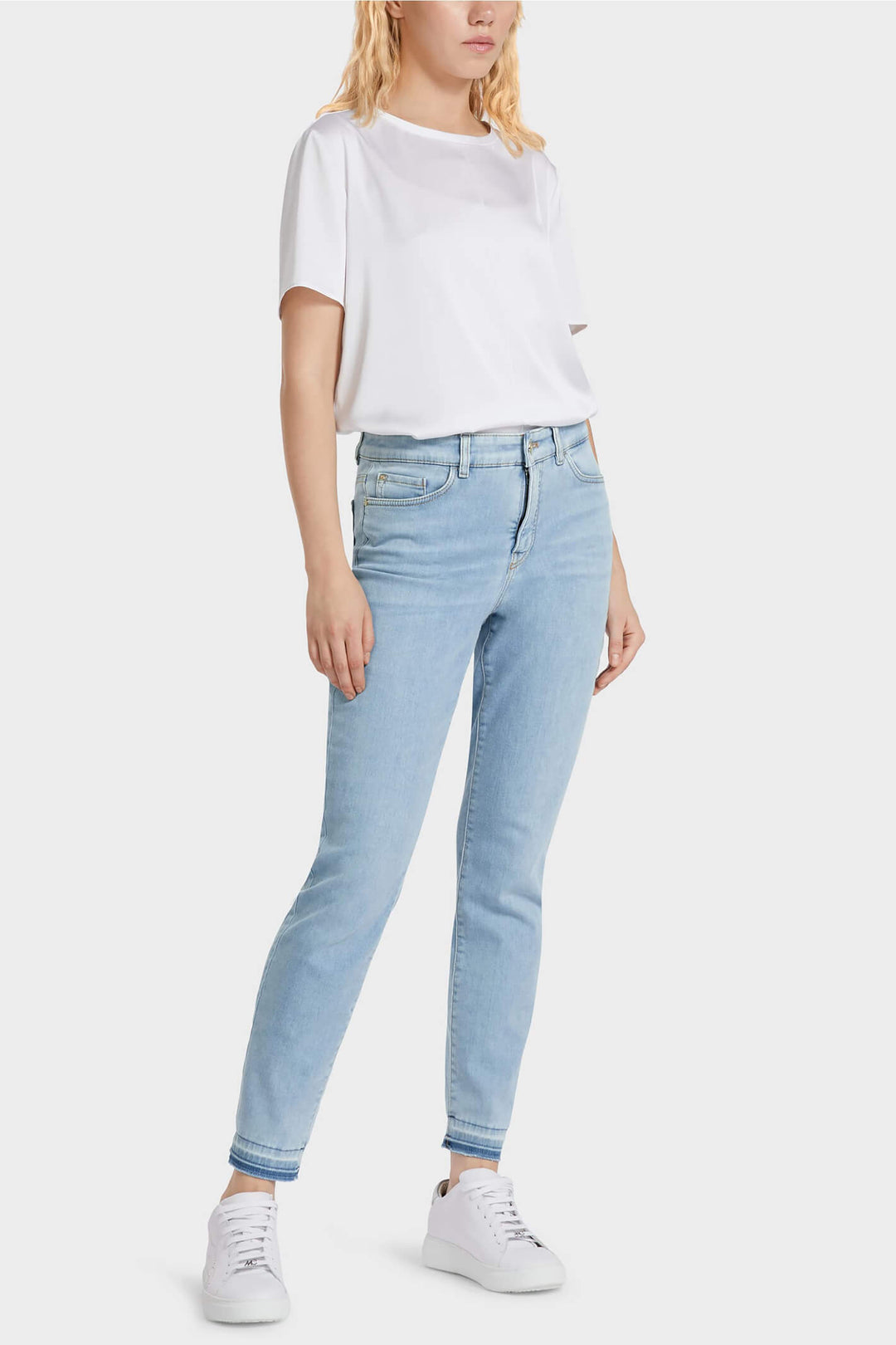 Marc Cain UP 82.03 D51 Blue Vintage Look Jeans - Olivia Grace Fashion