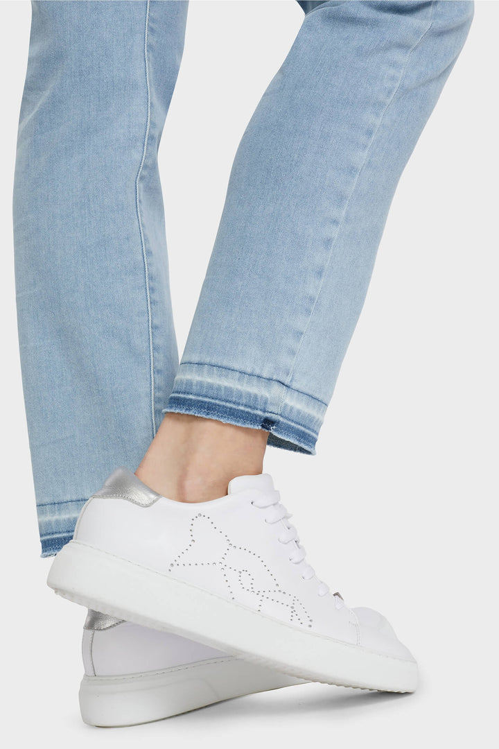 Marc Cain UP 82.03 D51 Blue Vintage Look Jeans - Olivia Grace Fashion