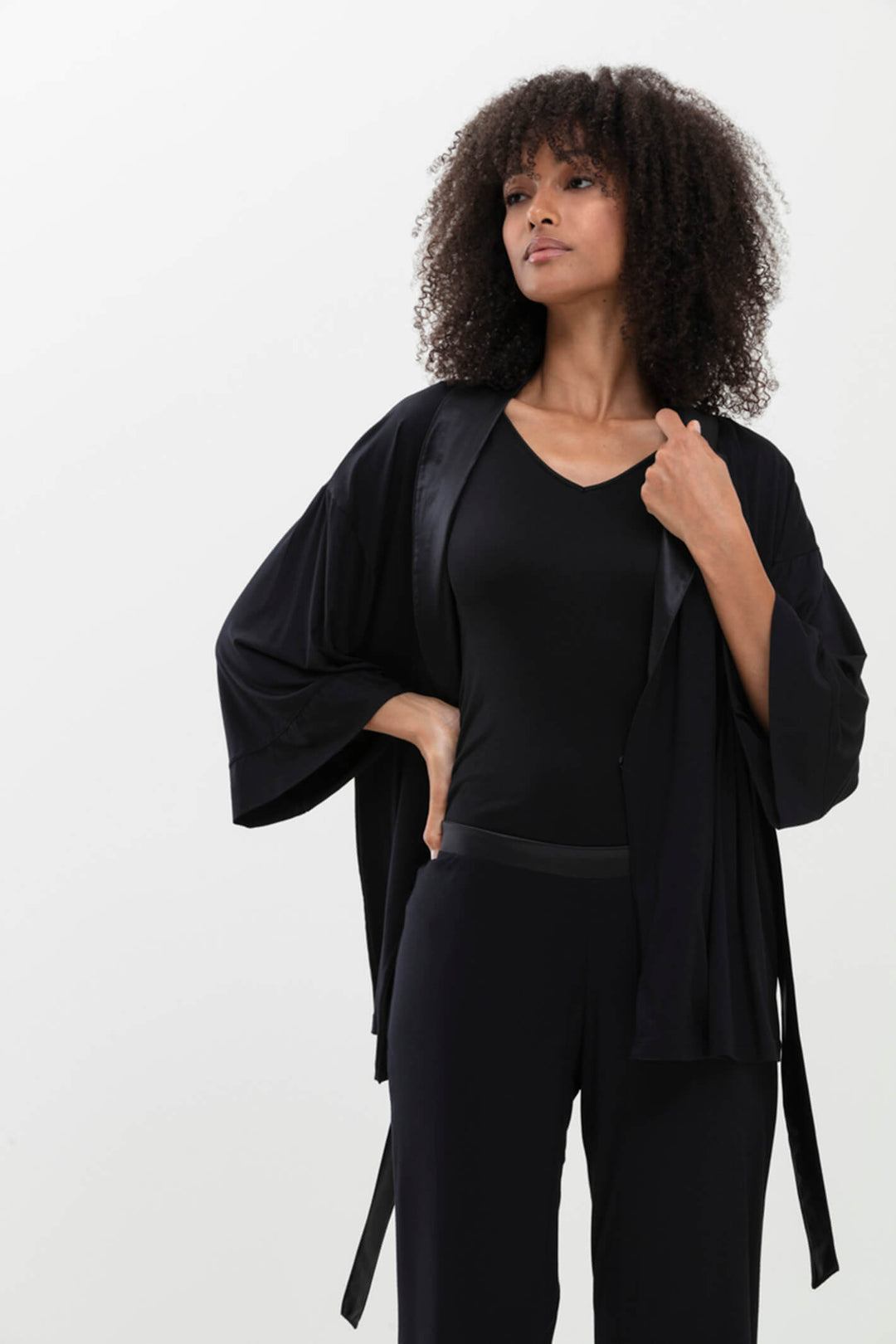 Mey 55307 Black Multi Way Vest - Olivia Grace Fashion