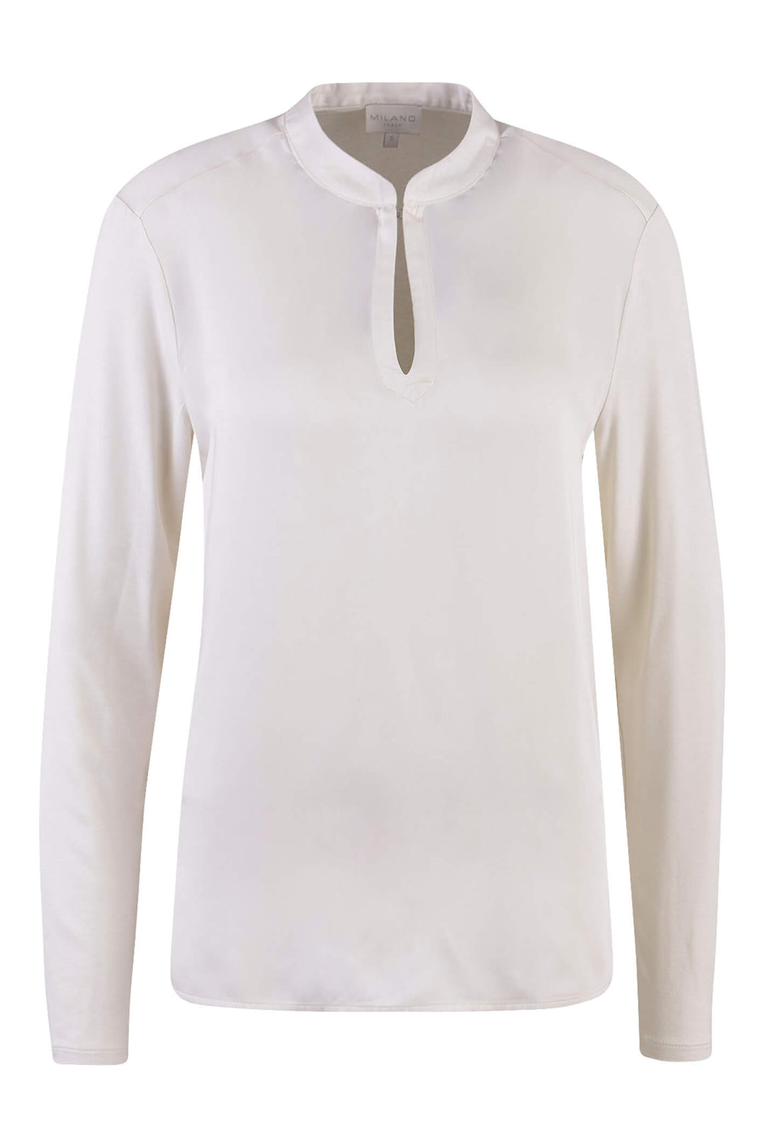 Milano 23-6468-8572-7 Warm Sand Crew Neck Long Sleeve Top - Olivia Grace Fashion