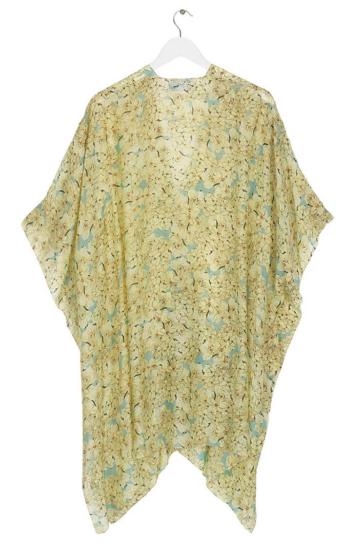One Hundred Stars Throwover Blossom Aqua - Olivia Grace Fashion