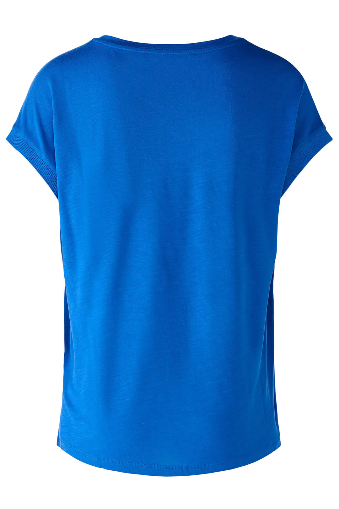 Oui 79015 Blue Lolite Short Sleeve Top - Olivia Grace Fashion