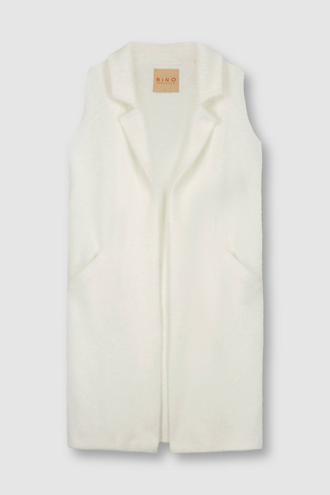 Rino & Pelle Dallas Snow White Gilet - Olivia Grace Fashion
