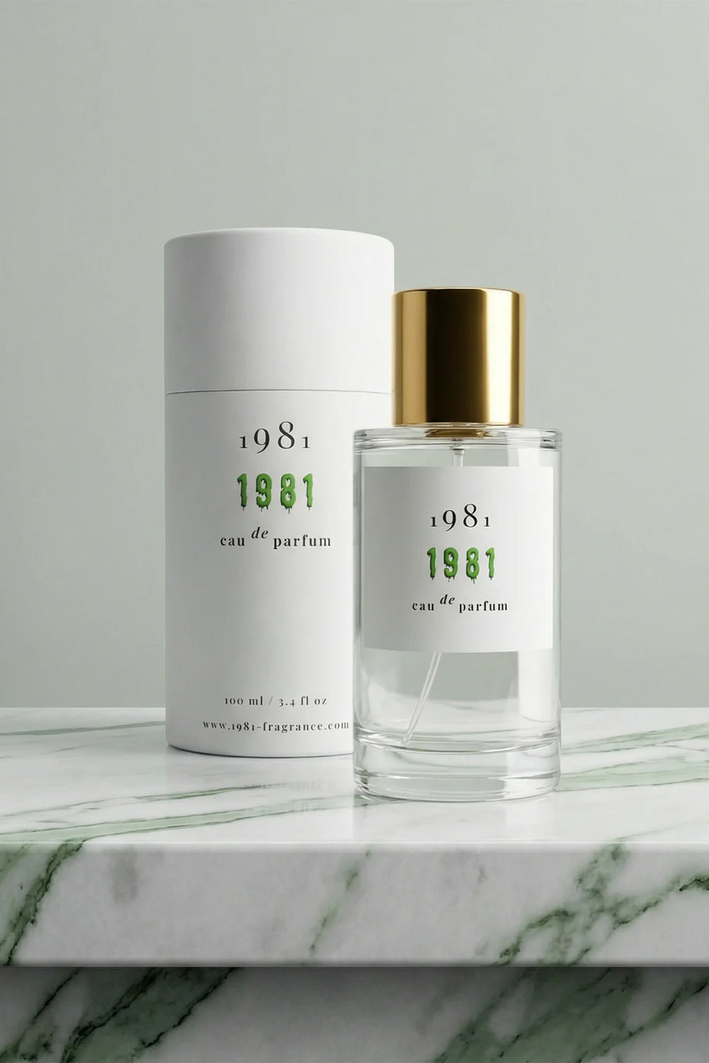 1981 Fragrance 1981 Eau De Parfum 100ml, bottle shown with its packaging