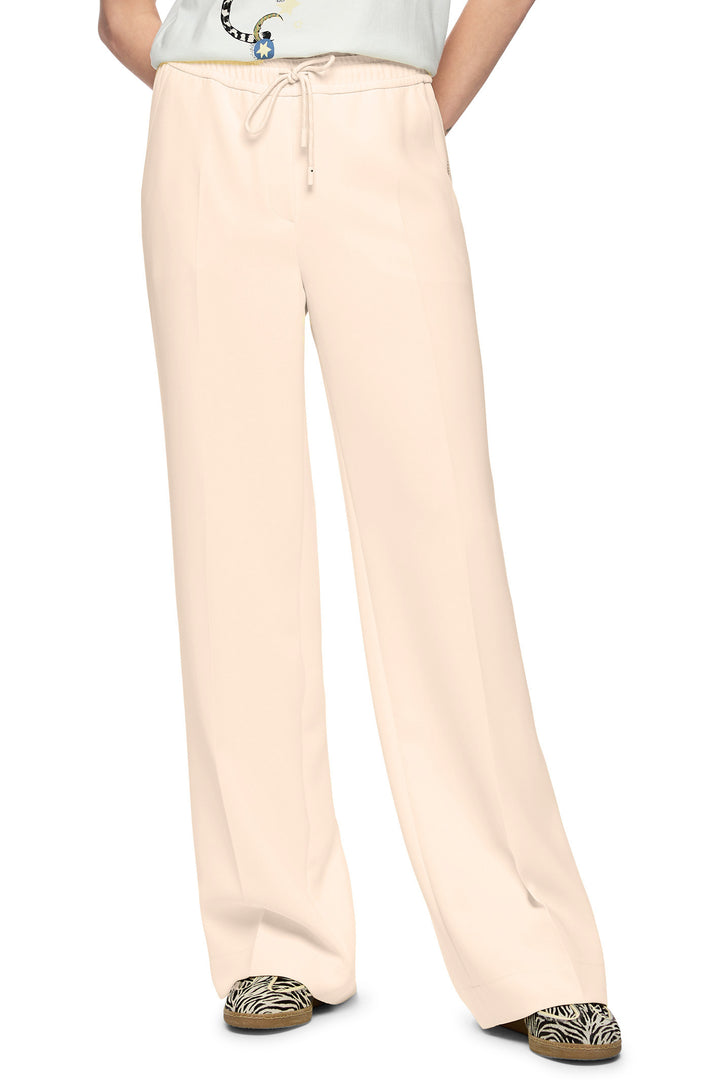 Marc Cain Sports AS 81.02 W05 153 Magnolia Cream Drawstring Trousers