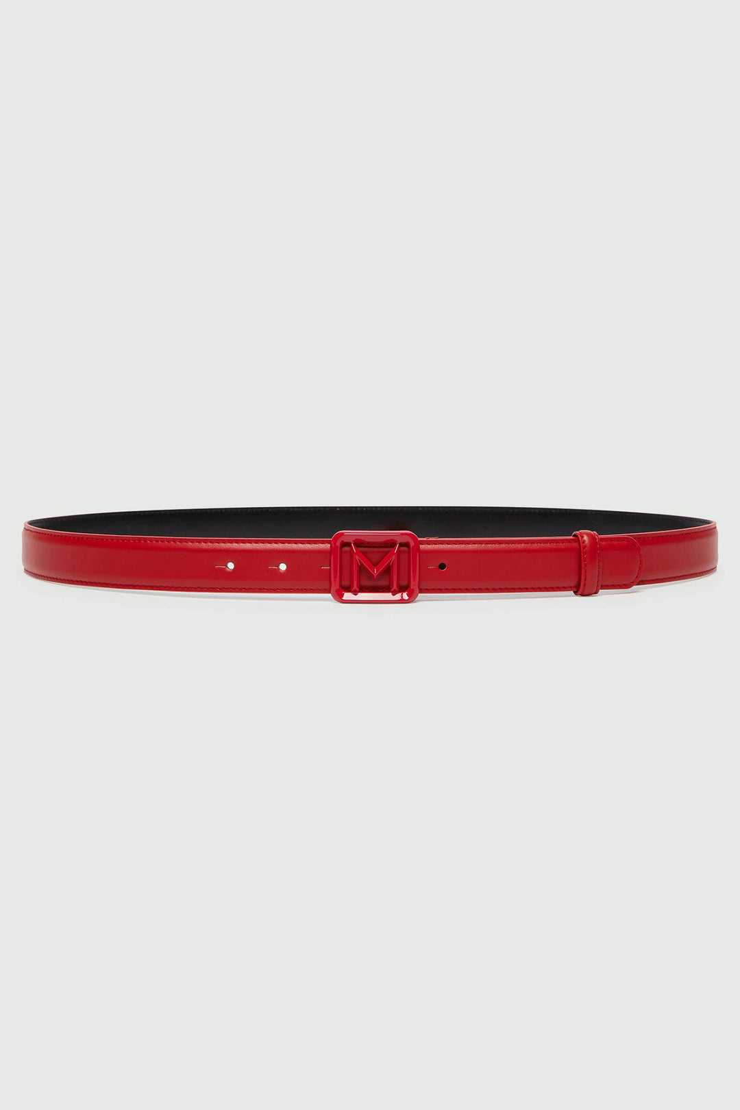 Marella Pressa 2423506036200 Red Leather Belt - Olivia Grace Fashion