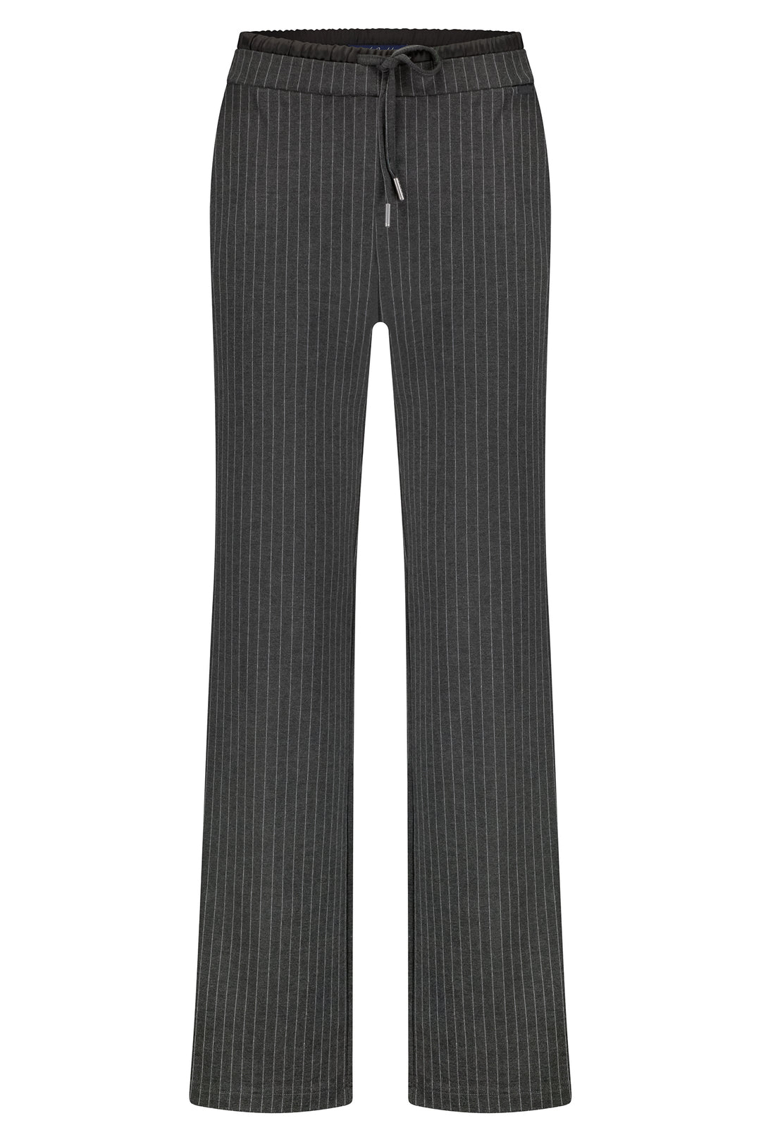 Pinstripe pants on a white background