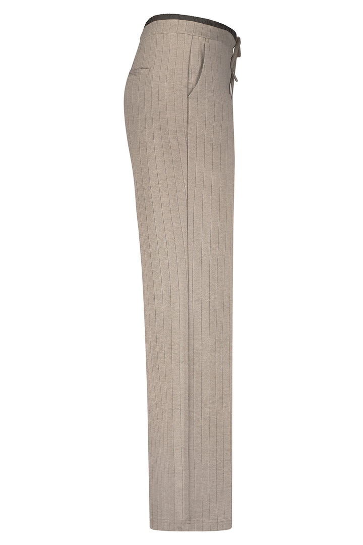Beige checkered pants on a white background