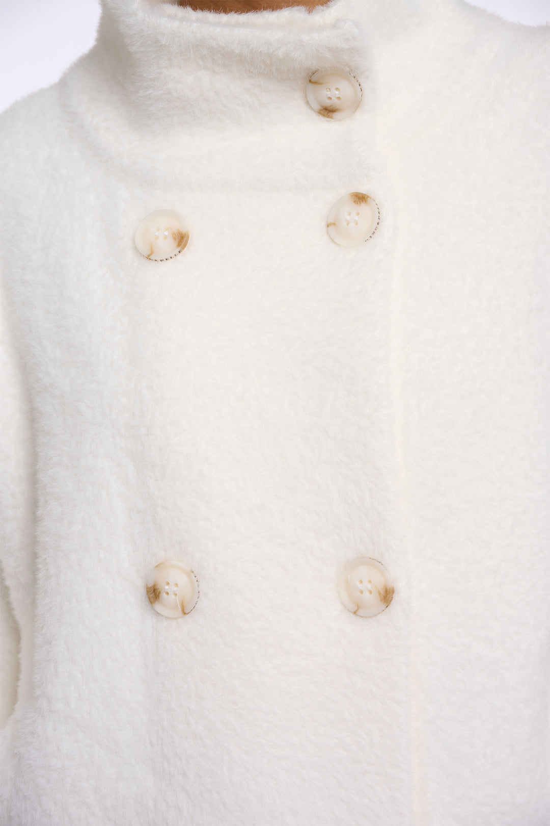 Rino &amp; Pelle Beth 500NOOS Snow White Short Double Breasted Jacket