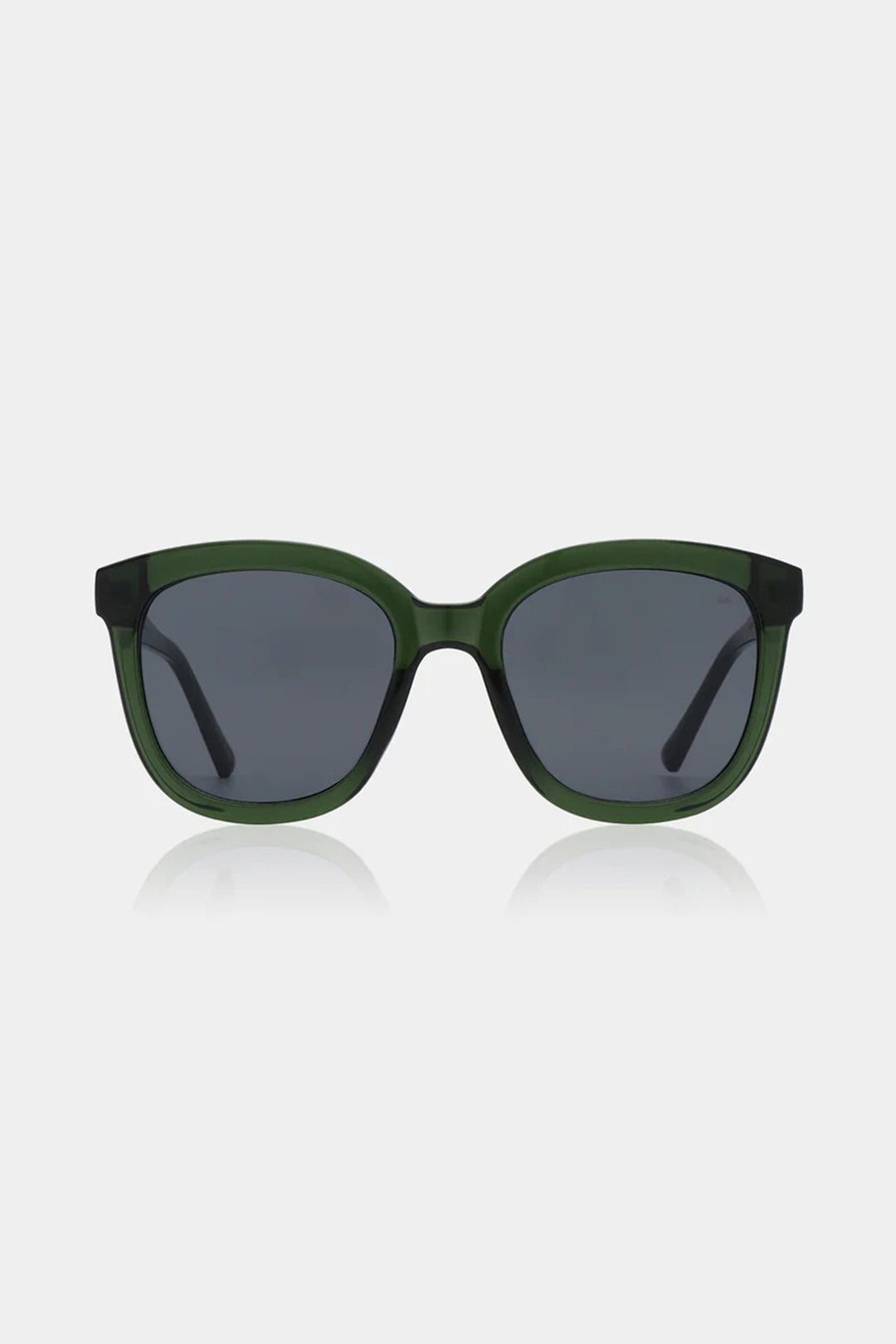 A.Kjaerbede Billy KL2106 Dark Green Transparent Sunglasses