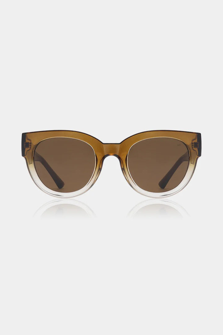 A.Kjaerbede Lilly KL2215 Smoke Champagne Sunglasses