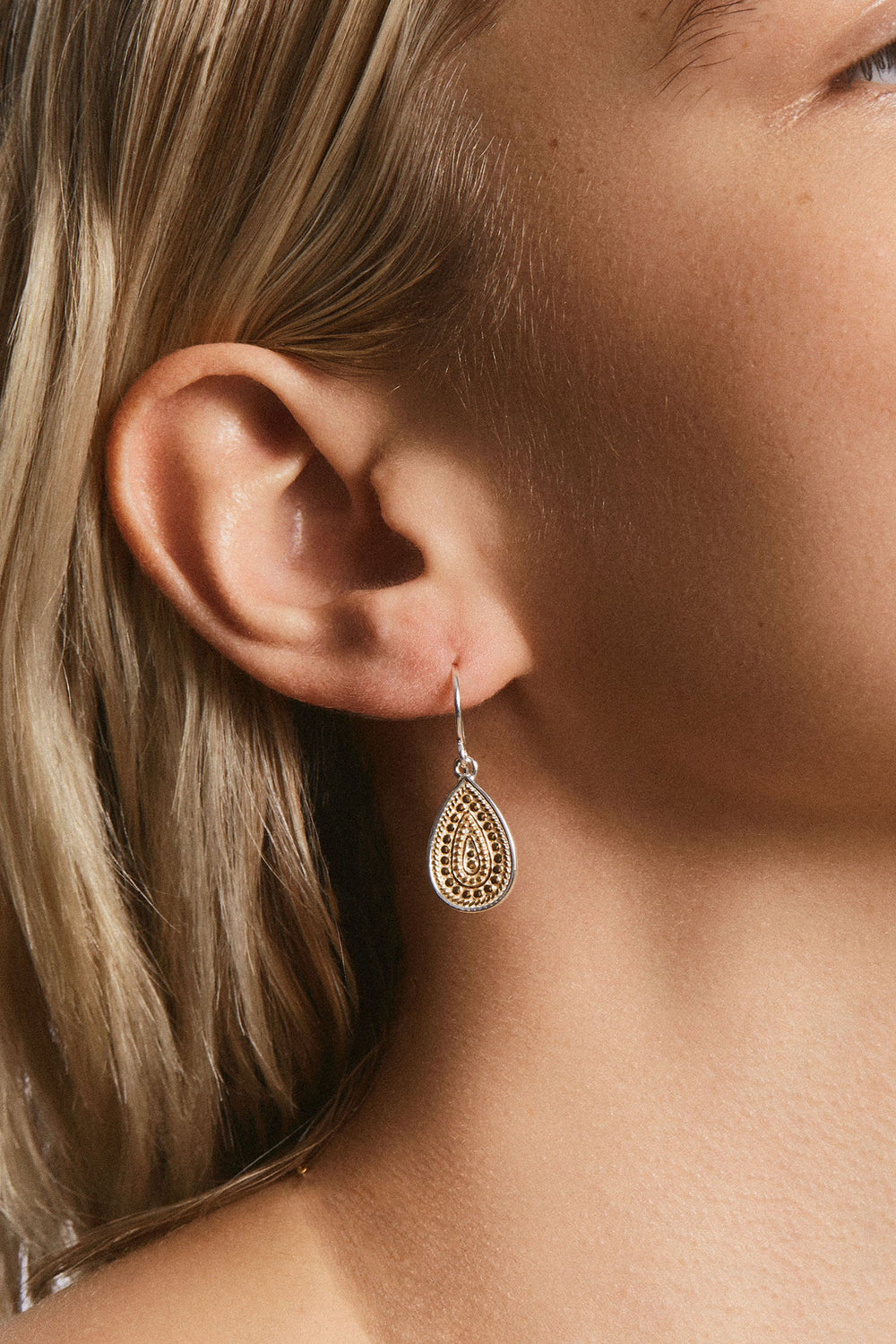 Anna Beck 4169E-TWT Classic Teardrop Earrings - Olivia Grace Fashion