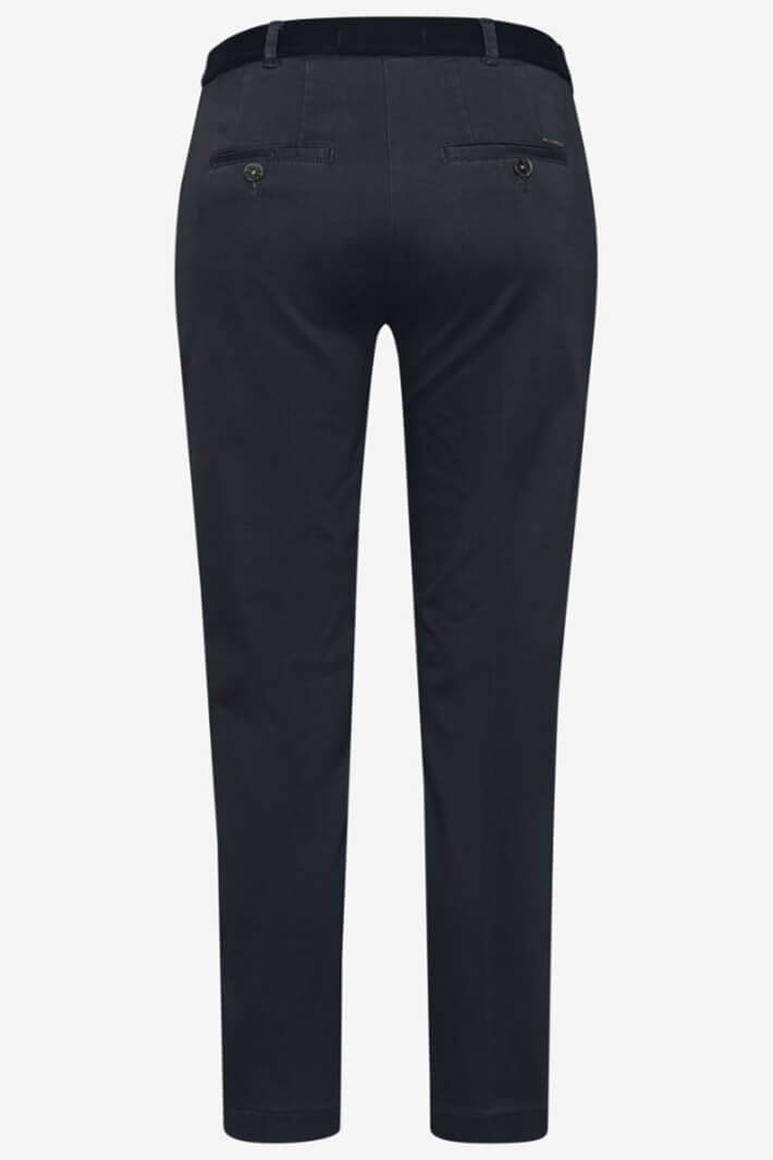 Brax Maron 73-1708 09912320 02 Black 7/8 Length Trousers - Olivia Grace Fashion