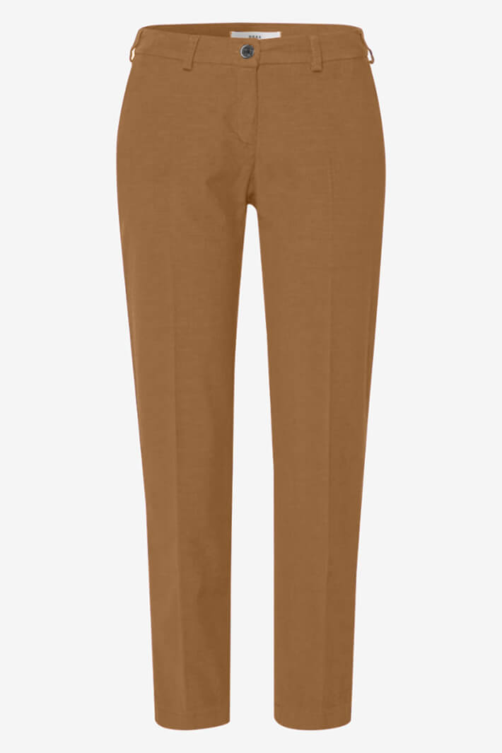 Brax Maron S 73-1238 09164620 58 Camel Brown 78 Length Trousers - Olivia Grace Fashion