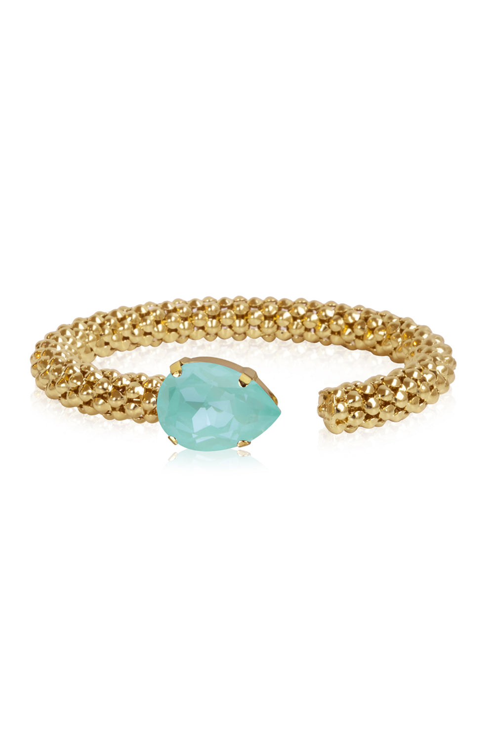Caroline Svedbom 100022134401 Classic Rope Bracelet 18k Gold Plated Soft Mint - Olivia Grace Fashion