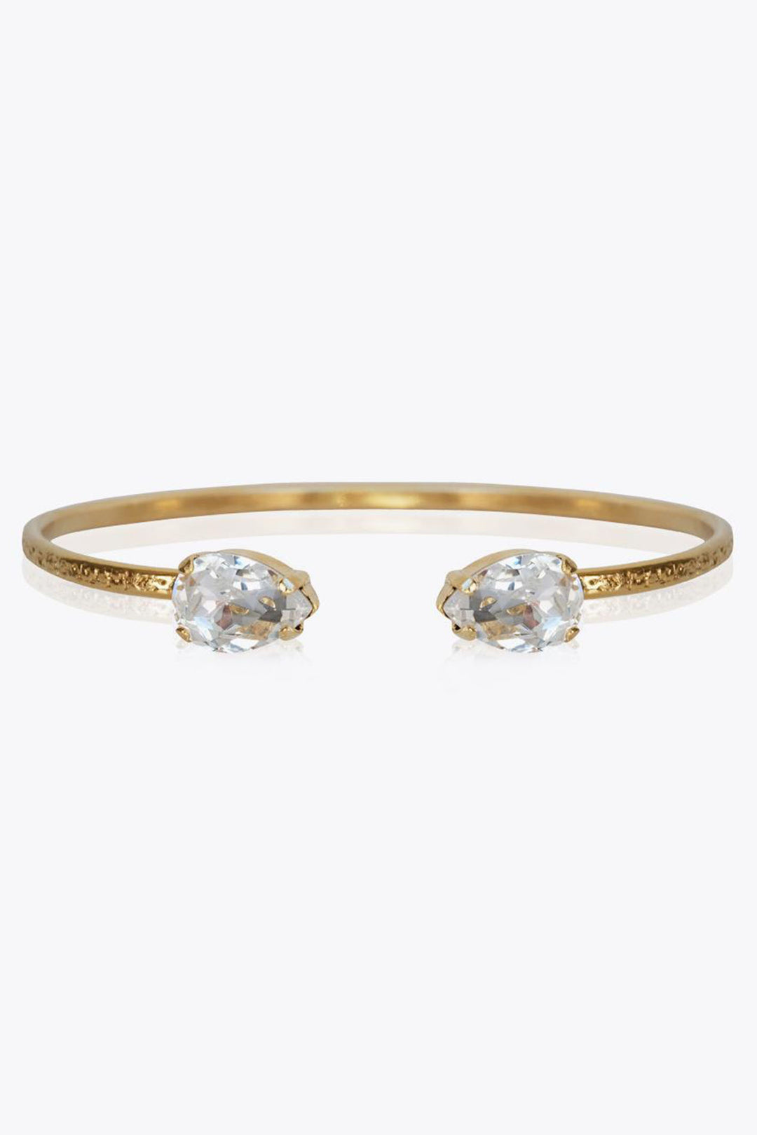 Caroline Svedbom 100118100101 Petite Drop Gold Crystal Bracelet - Olivia Grace Fashion